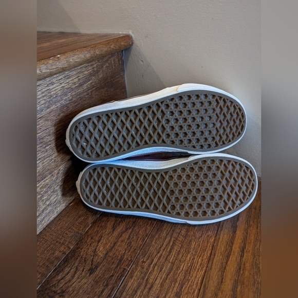 VANS Old Skool Maroon and White youth size 4 - Picture 7 of 8